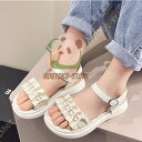 【期間限定!1着半額!まとめ買い2枚購入割引クーポン利用で! 】モチーフ デザイン 女の子サンダル グラディエーターサンダル ローマ靴 オープントゥ クロス キッズスニーカー バックジッパー ベビーシューズ 子供靴