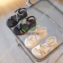 【期間限定!1着半額!まとめ買い2枚購入割引クーポン利用で! 】キッズ サンダル 女の子 ドレスシューズ リボン付き ジュニア ラインストーン マジックテープ ストラップ グラディエーターサンダル 雨 公園 習い事 耐磨耗性