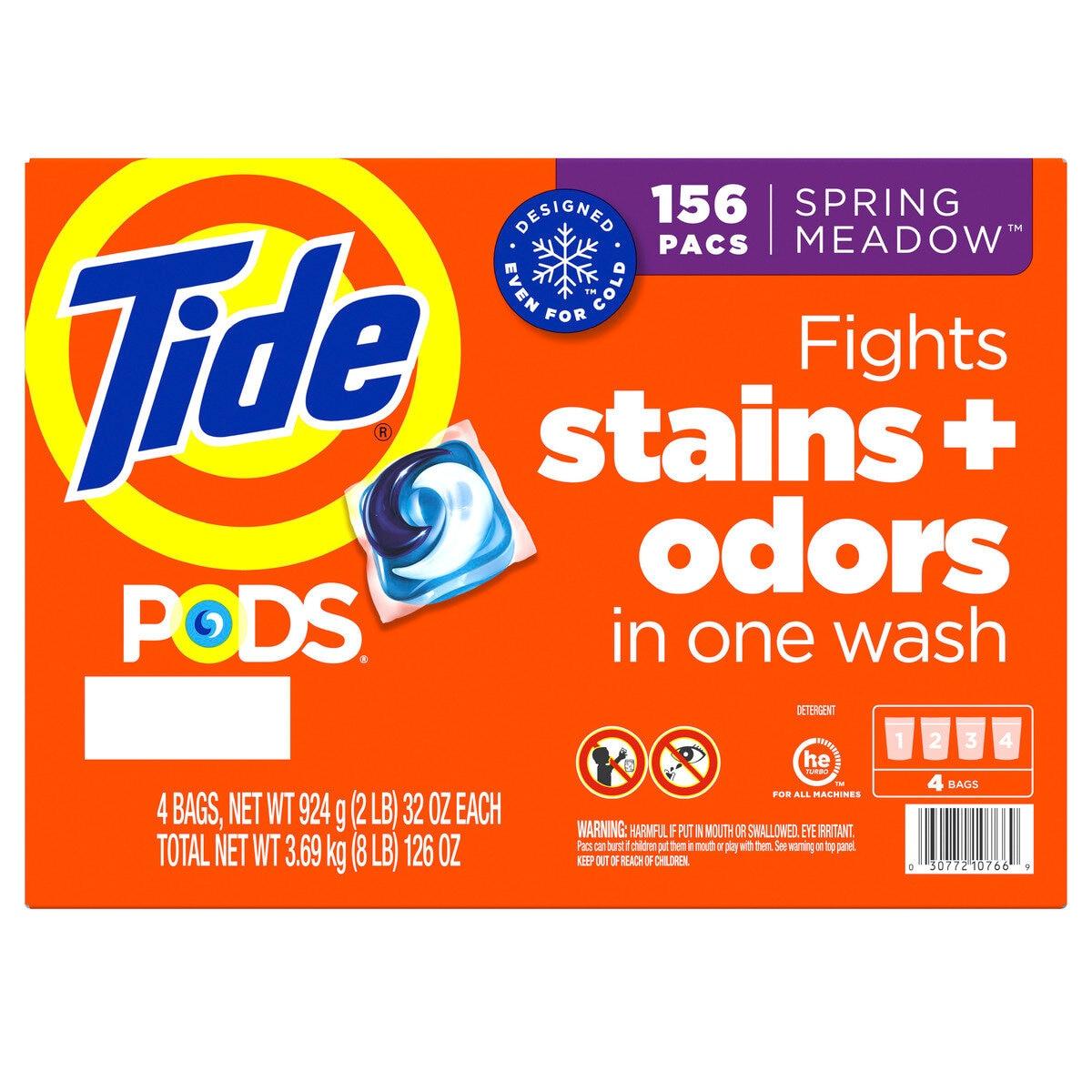 【期間限定！】タイド ポッズ スプリング メドウ 洗濯洗剤 39個 x 4 パック ct1725160