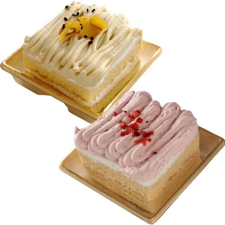 【お買い物マラソン限定！ポイント5倍！期間限定！】コミフ モンブランセット (ベリーと豆乳 x 4個 / さつまいもと豆乳 x 4個) ct32235のサムネイル