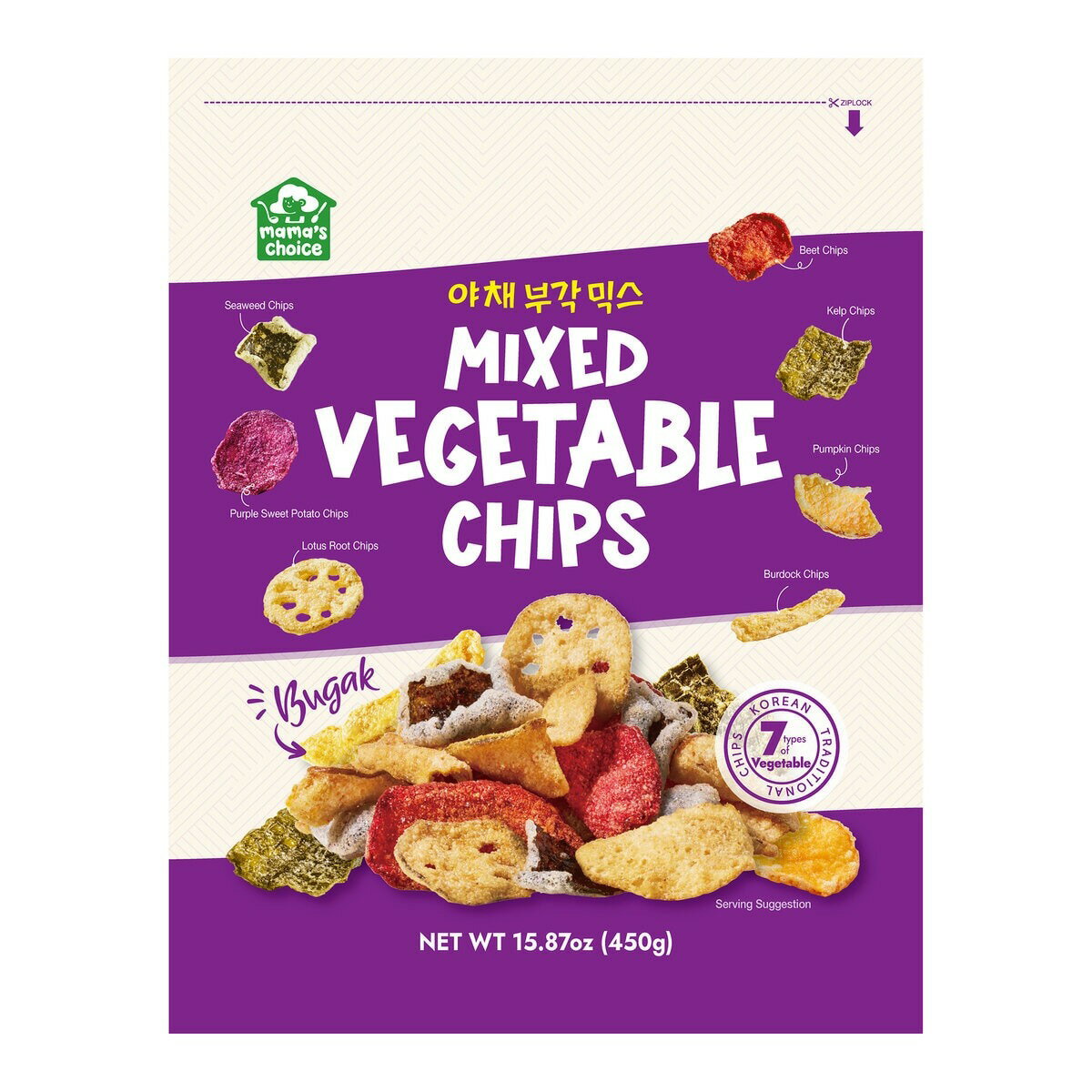 ベジタブルチップス 450g ct59492