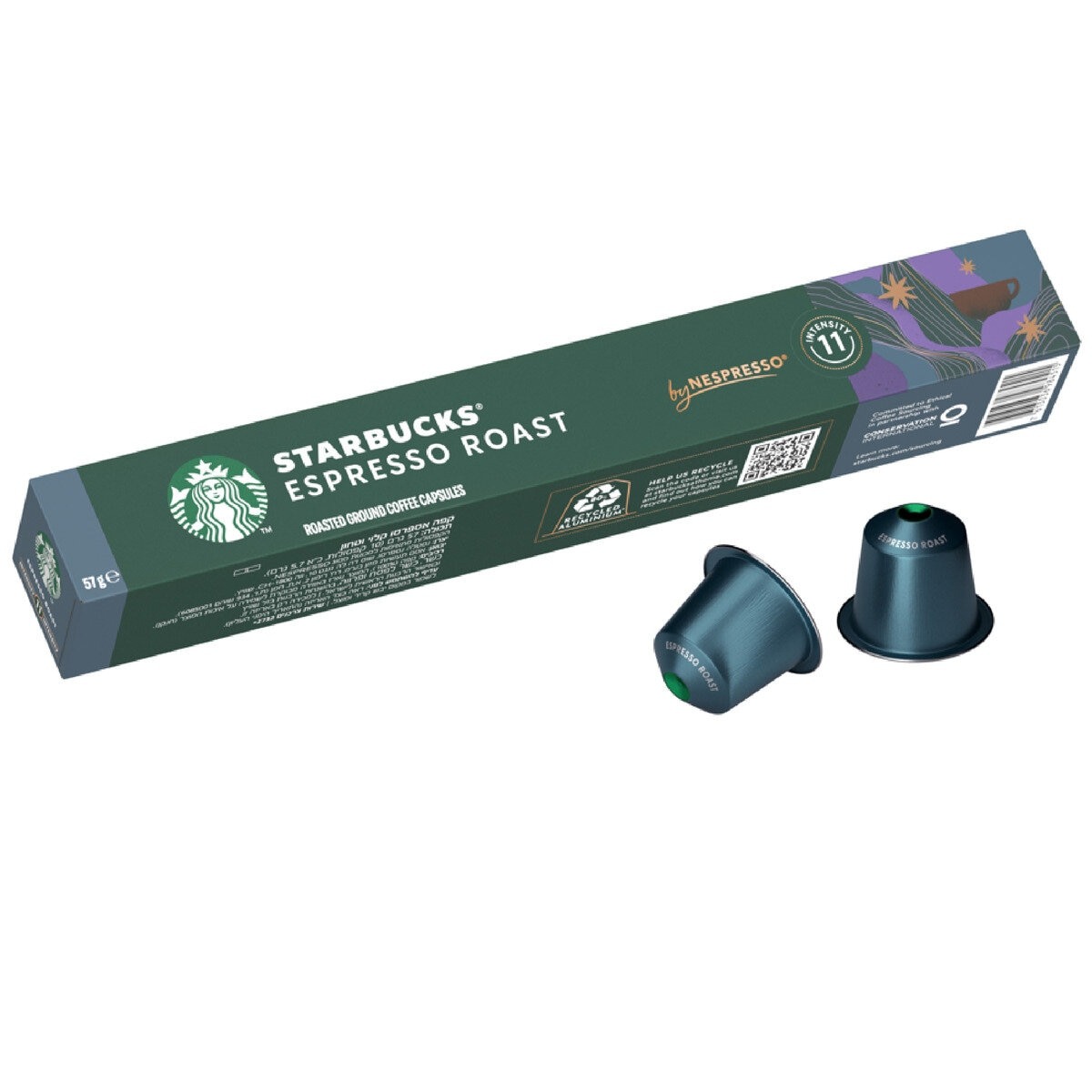 【5と0のつく日限定！ポイント5倍！期間限定！】スターバックス ネスプレッソ互換カプセル エスプレッソロースト 10カプセル入 ct20416のサムネイル