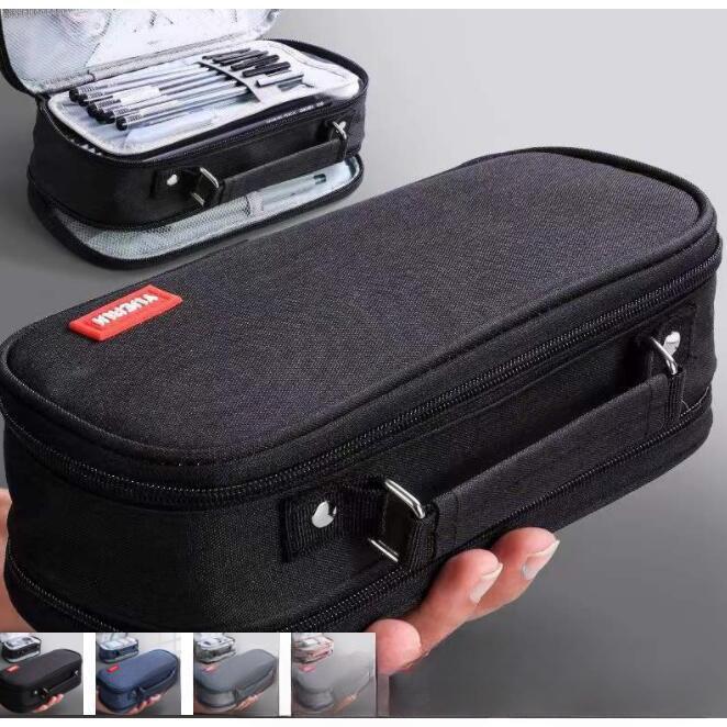 【5と0のつく日限定!1着半額!まとめ買い2枚購入割引クーポン利用で! 】ふでばこ 筆箱 ペンケース 大容量 筆入れ ポーチ 文房具収納 ギフト 中学校 高校 ...