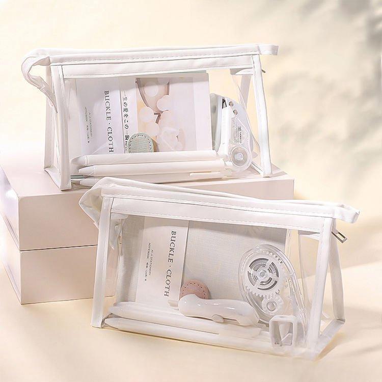 【5と0のつく日限定!1着半額!まとめ買い2枚購入割引クーポン利用で! 】2点セット ふでばこ 筆箱 ペンケース 大容量 筆入れ ポーチ 文房具収納 ギフト 中...