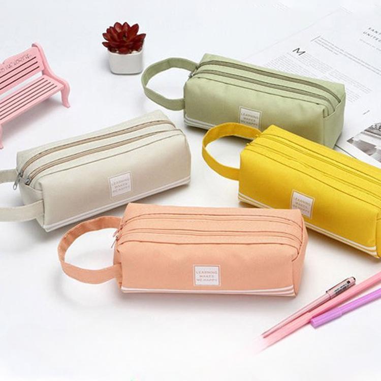 【5と0のつく日限定!1着半額!まとめ買い2枚購入割引クーポン利用で! 】3点セット ふでばこ 筆箱 ペンケース 大容量 筆入れ ポーチ 文房具収納 ギフト 中...