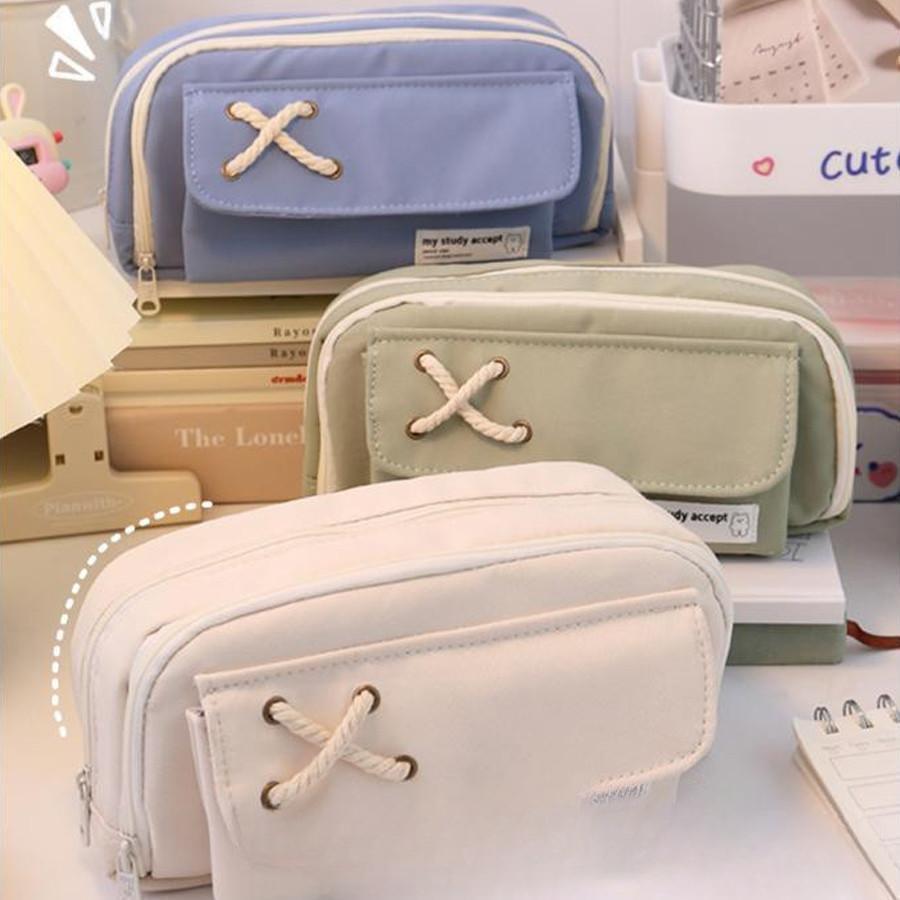 【5と0のつく日限定!1着半額!まとめ買い2枚購入割引クーポン利用で! 】ふでばこ 筆箱 ペンケース 大容量 筆入れ ポーチ 文房具収納 ギフト 中学校 高校 ...