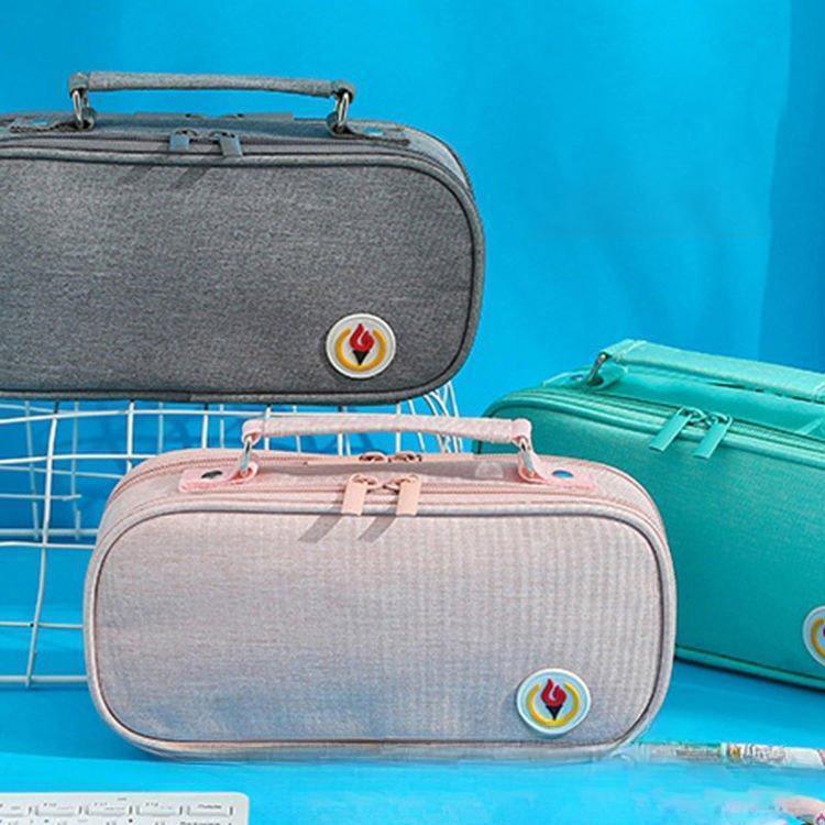 【5と0のつく日限定!1着半額!まとめ買い2枚購入割引クーポン利用で! 】ふでばこ 筆箱 ペンケース 大容量 筆入れ ポーチ 文房具収納 ギフト 中学校 高校 ...