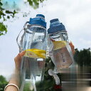 【お買い物マラソン限定!1着半額!まとめ買い2枚購入割引クーポン利用で! 】水筒 直飲み ストロー 運動水筒 大容量 1000/2000ml 1L 2L ボトル...