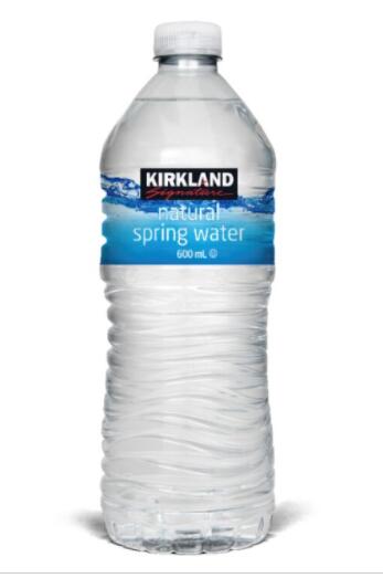 カークランドシグネチャー スプリングウォーター 600ml x 60本 Kirkland Signature Spring Water 600ml x 60 bottles