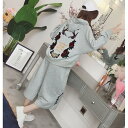 【お買い物マラソン限定!1着半額!まとめ買い2枚購入割引クーポン利用で! 】2点 パーカー ボトムス レディース ス トレーナー おしゃれ ダンス 衣装 ストリート 原宿系 秋冬新作 HIPHOP 長袖 花 ロゴ