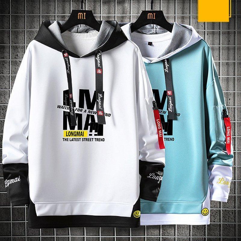 パーカー メンズ 長袖 パーカ プルオーバーパーカー フード付き 細身 スリム カジュアル 秋服 秋物 敬老の日 プレゼント刺繍