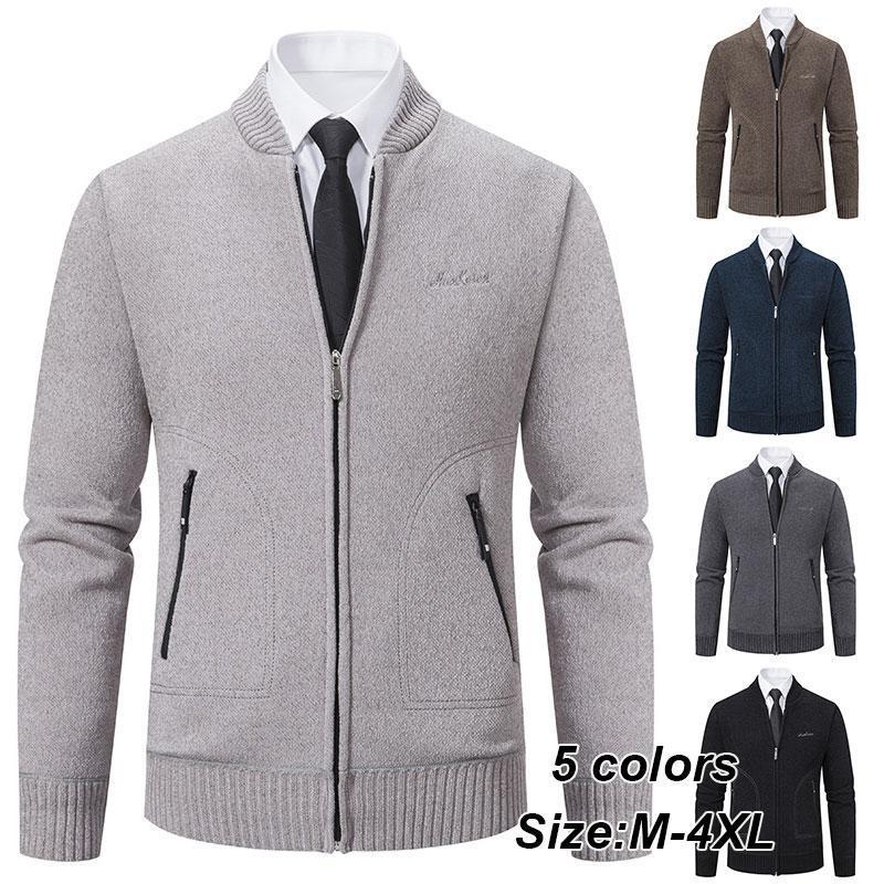 【期間限定!1着半額!まとめ買い2枚購入割引クーポン利用で！ 】パーカー メンズ 前開き 無地 長袖 カジュアル アウター ス 秋 冬 春 秋冬新作 暖かい スエット スウェットパーカー プレゼント父の日