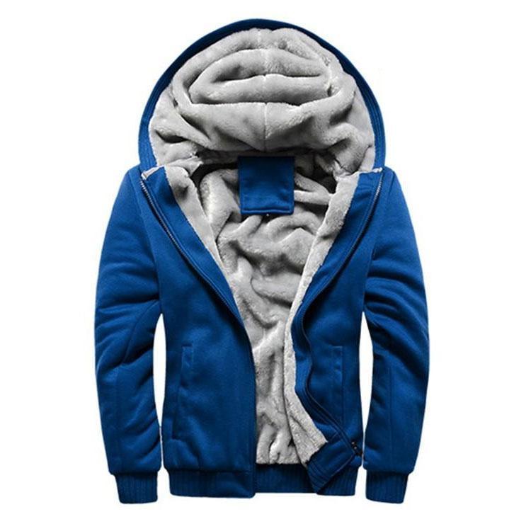 【期間限定!1着半額!まとめ買い2枚購入割引クーポン利用で！ 】部屋着 春秋冬 メンズパーカー ジャンパー スウェット フード付き ジップアップボア付き厚手 スポーツウェア ルームウェア トレーニングウェア