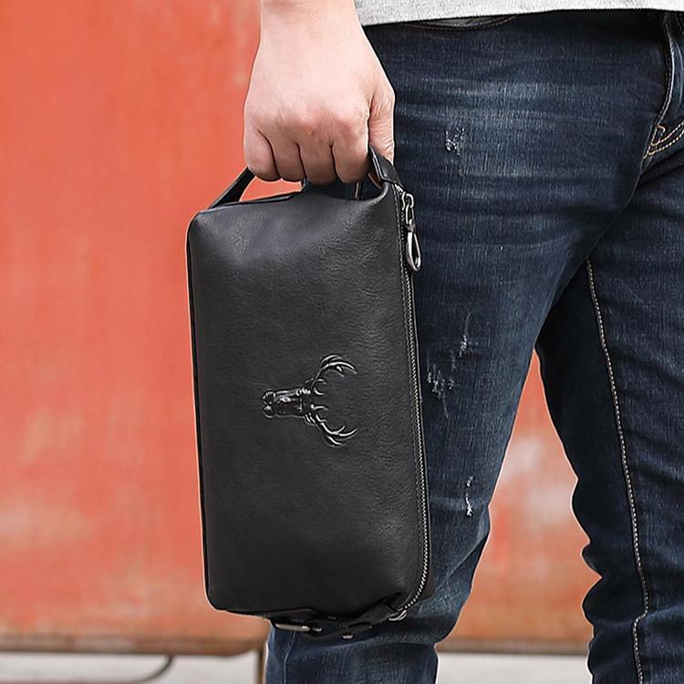 【ポイント5倍！期間限定】セカンドバッグ メンズ 財布 クラッチバッグ メンズ バッグ 鞄 長財布 さいふ レザー 多機能 大容量 ビジネス カジュアル 通勤