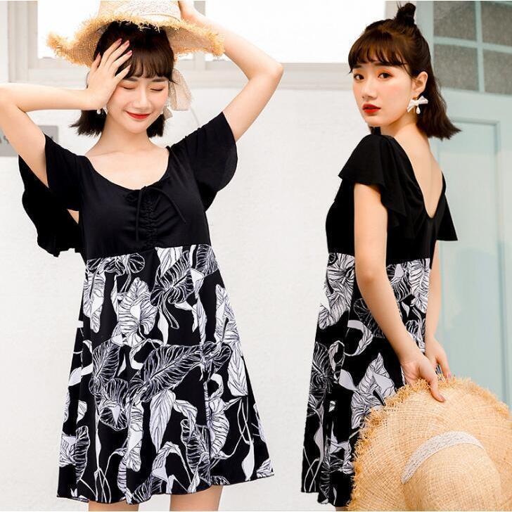 【5と0のつく日限定！1着半額！まとめ買い2枚購入割引クーポン利用で！ 】ワンピース 水着 レディース 体型カバー 20代 30代 40代 50代 ママ水着 オールインワン 大きいサイズ 温泉 海水浴 水泳 代引不可