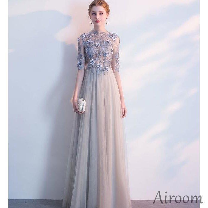 【お買い物マラソン限定！1着半額！まとめ買い2枚購入割引クーポン利用で！ 】カラー パーティードレス 花嫁ウェディングドレス カラードレス ステージ衣装 披露宴 演奏会 結婚式 二次会ドレス