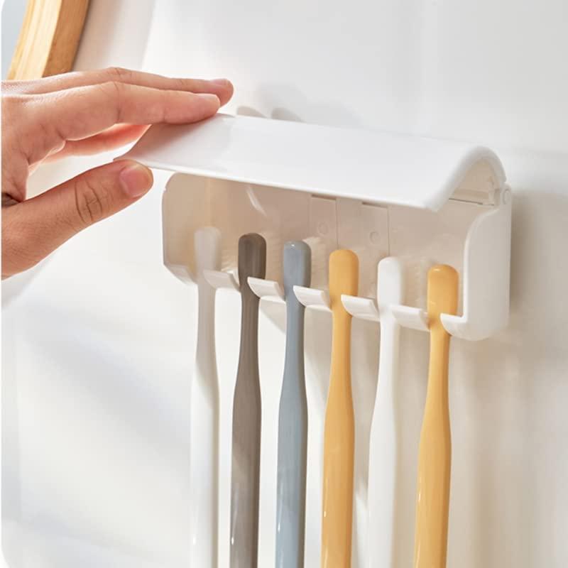 歯ブラシホルダー 6本収納できます 台所 洗面所 コンパクト ステンレス