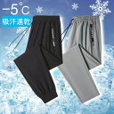 【お買い物マラソン限定!1着半額!まとめ買い2枚購入割引クーポン利用で! 】ゴルフウェアメンズ アイスシルクパンツ ナイロン 接触冷感 薄手 涼しい ゴルフパンツ 大きいサイズ 調整紐 ストレッチ 通気性 速乾