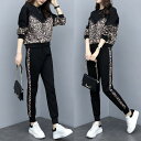 【お買い物マラソン限定!1着半額!まとめ買い2枚購入割引クーポン利用で! 】スポーツウェア 上下セット レディース 2点セット ジャージセット スウェット パー...