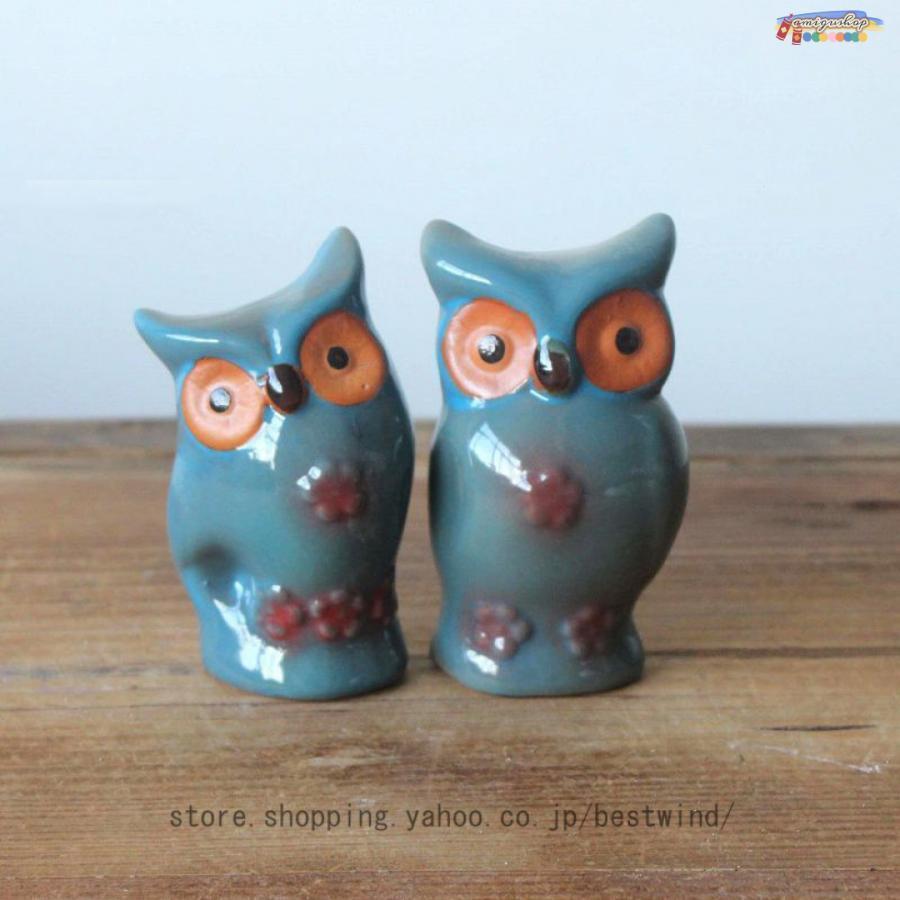 フクロウ 置物 卓上 おしゃれ 北欧風 雑貨 セラミック かわいい ふくろう置物 可愛い ふくろう雑貨 アニマル 置き物 風水 置物 幻想的 綺麗 玄関 ユニーク