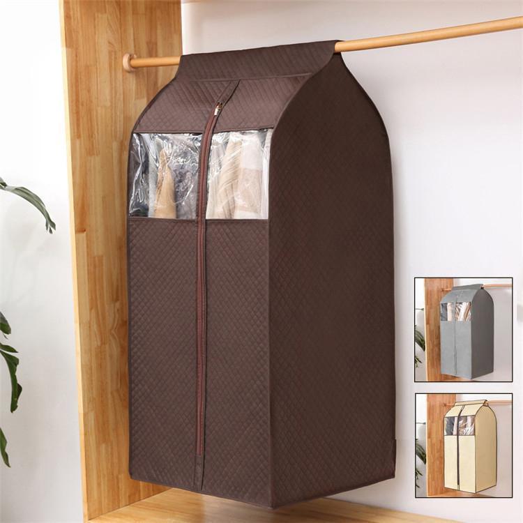 衣装カバー 洋服カバーまとめてタイプ ホコリ防止透明窓あり 衣類収納 取り付け簡単 衣類カバー ウエアカバー 収納カバー 型崩れ防止 防湿 防虫