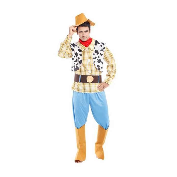 Rakuten - おしゃれ大人用レトロハロウィンドレスアップコスプレカーニバルコスチューム子供用カウボーイ