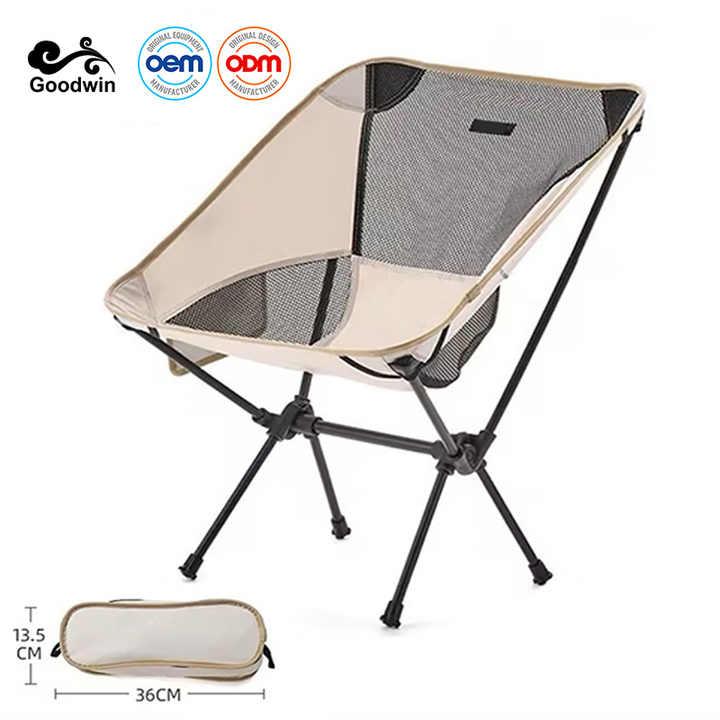 折りたたみ椅子 カーキ 鉄フレーム オックスフォード生地 屋外用 快適 おしゃれ 人気 アウトドア 収納便利 キャンプ バーベキュー 休憩用