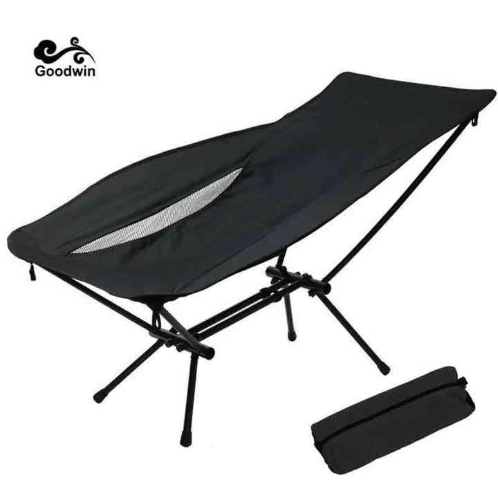 キャンプ・折りたたみ式・リクライニングチェア・ラウンジチェア・ポータブル・ビーチチェア・ピクニック・屋外・人気・バックパック・ストラップ付き・快適・軽量・アウトドア用