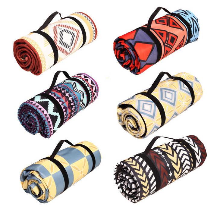 キャンプマット 折りたたみ 防水 通気性 スタイリッシュ おしゃれ ピクニックマット ラグ ボヘミアン カスタム アウトドア用 人気 便利 自由な生活 旅行用