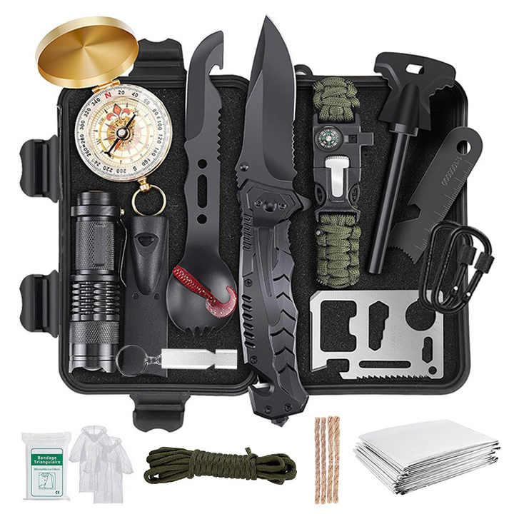 アウトドア サバイバル バッグ ツール キット ハイキング 緊急 トラベル レスキュー ギア キャンプ用品 人気 おしゃれ 必需品 便利 高..