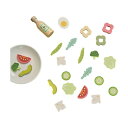 キッチンおもちゃ 木製 フード セット サラダ 料理ごっこ プレゼント 人気 おしゃれ かわいい 遊び 食事 知育 プル おもちゃ ウォーカー 2歳 3歳 4歳...