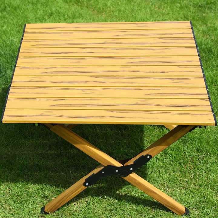 キャンプ用品 折りたたみ式テーブル おしゃれ BBQ 蛋型 ロールテーブル アウトドア 家具 軽量 カスタマイズ ロゴ 簡単キャリー コーヒー 安い 人気 便利 旅行