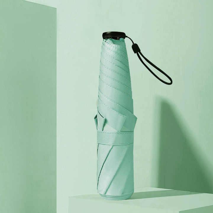 傘 6骨 超軽量 女の子用 折りたたみ ポータブル 日焼け止め ブラック おしゃれ 可愛い 人気 プレゼント アウトドア 梅雨対策 通勤 合宿 防災