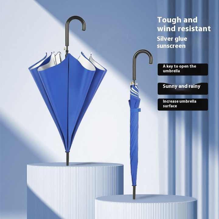サンスクリーン 日除け サンシェード シルバー 半自動傘 ビジネス 日光 UVカット 人気 おしゃれ 軽量 ..
