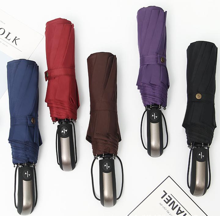 折りたたみ傘 コンパクト 自動開閉 ウインドプルーフ 210T 軽量 耐風 おしゃれ 人気 エルゴノミック ハ..