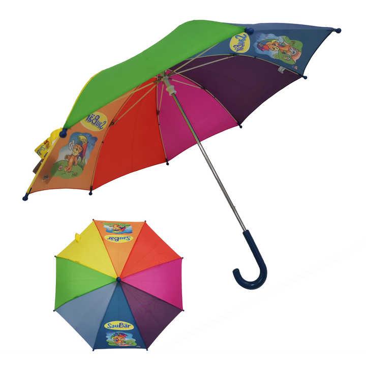 キッズ 傘 レインボー 防水 漫画 おしゃれ 可愛い 人気 折りたたみ 軽量 通学 通園 アウトドア プレゼント 雨具 卸売
