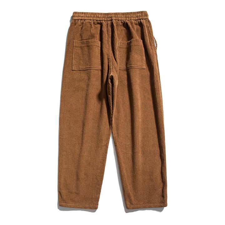 Rakuten - コーデュロイ チノパンツ メンズ リラックスフィット 100% コットン おしゃれ 人気 カスタム 通勤 アウトドア 軽量 伸縮性 送料無料