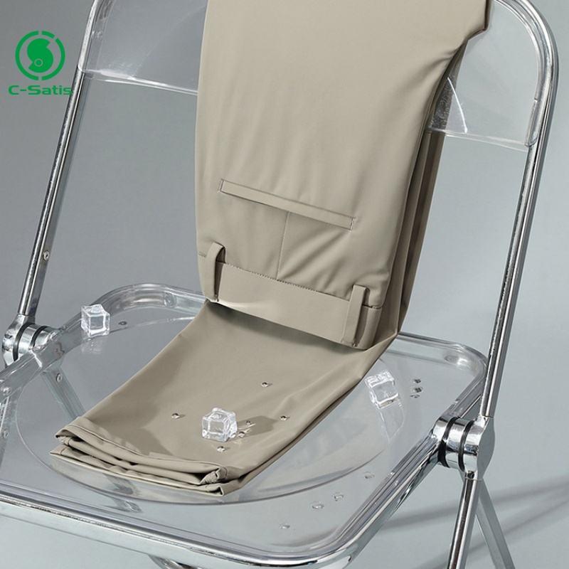 メンズカジュアルパンツ 夏用 軽量 おしゃれ 弾性 クイックドライ ストレート ビジネス 通勤 人気 プレゼント 便利