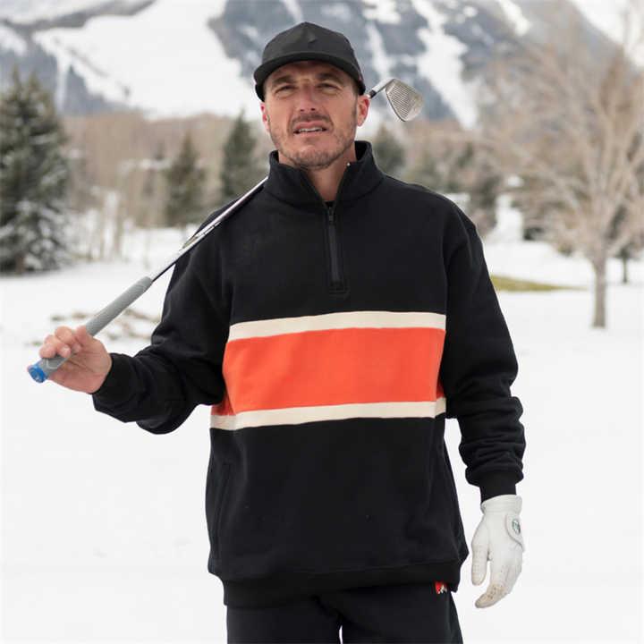 ゴルフ プルオーバー スウェットシャツ メンズ スポーツ 人気 おしゃれ ブランド ロゴ 印刷 自宅 薄手 プレゼント 通勤 アウトドア 冬用 トレーニング