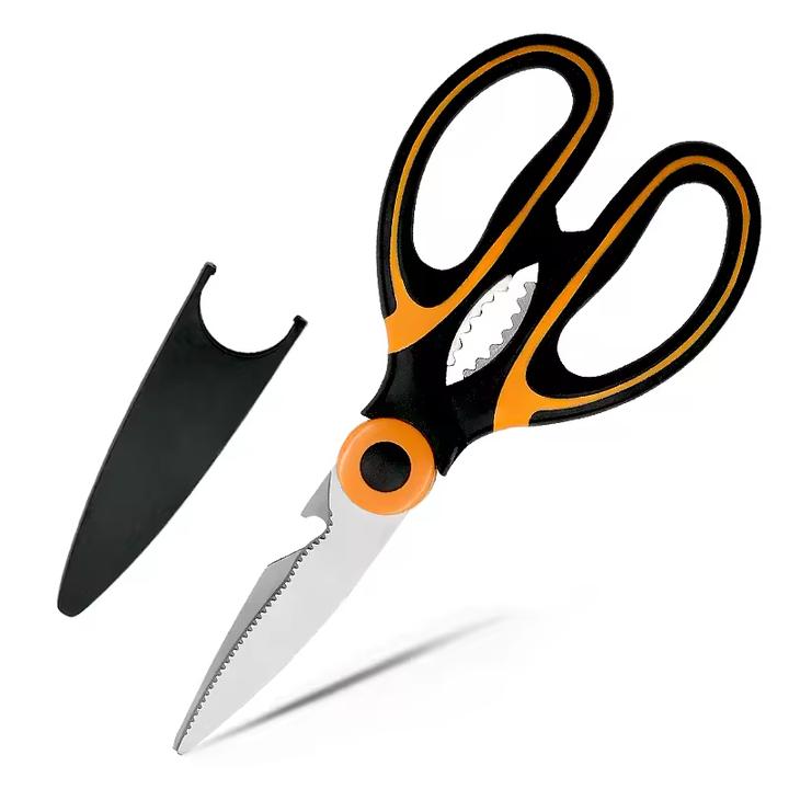 Rakuten - キッチン 便利グッズ ステンレス はさみ 万能 調理用 魚 切断 ヘビーデューティ 厨房用 アイデア おしゃれ 人気 ギフト プレゼント