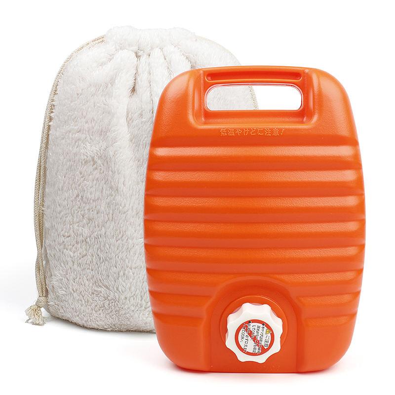 ホットコンプレス BPAフリー 電子レンジ加熱カバー 2L 再利用可能 温水ボトル バッグ おしゃれ 軽量 便利 人気 ランキング 生活雑貨 収納 旅行(3.0)