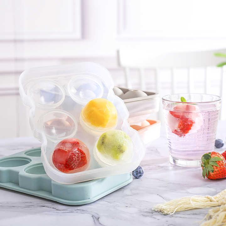 アイスボール モールド 冷凍 食品保存 BPAフリー 透明 おしゃれ キューブトレイ 蓋付き 人気 繰り返し使える 家庭用 アウトドア パーティー用 便利