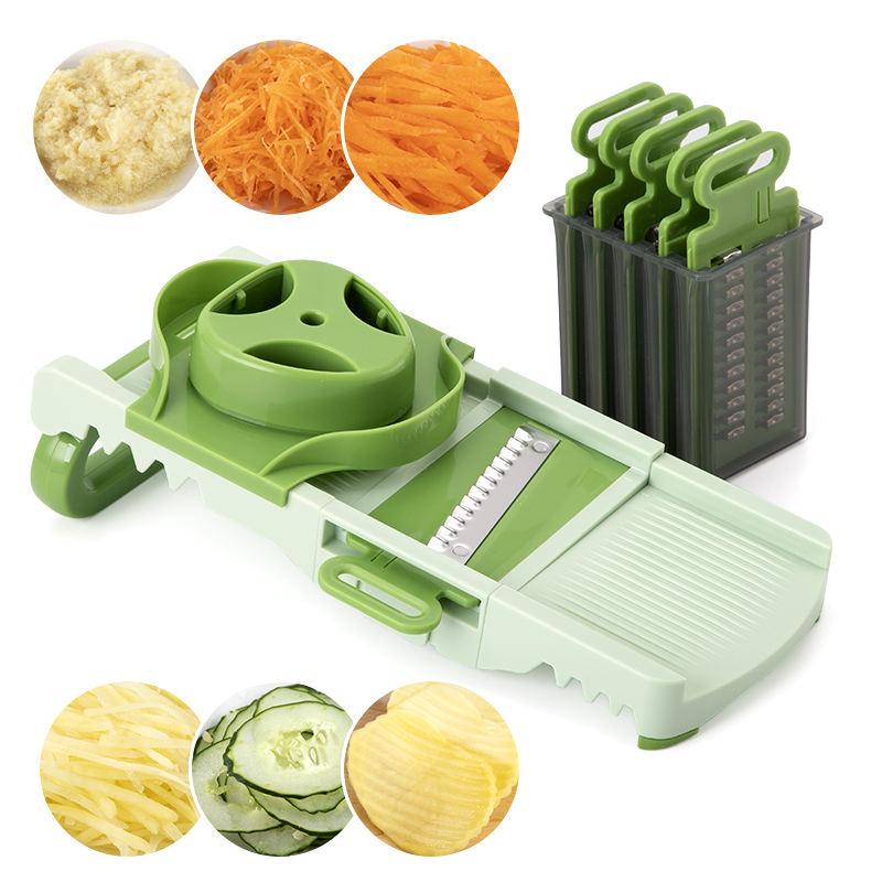 野菜用 キッチンチョッパー スパイラライザー 6 in 1 ポテトカッター グラインダー おしゃれ 人気 調理器具 時短 便利 贈り物 料理 アウトドア
