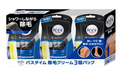 【ポイント最大12倍!お買い物マラソン！】ポイント最大12倍!お買い物マラソン！ヴィートメン バスタイム専用 除毛クリーム 150gx3個 × 2set コストコ