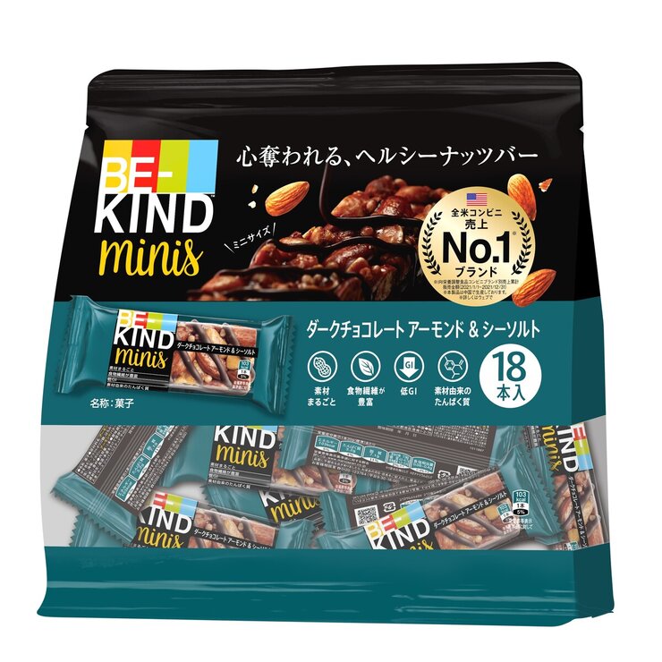 ビーカインド ミニバー 18個入り　Be-Kind Minis Bar 18 pieces