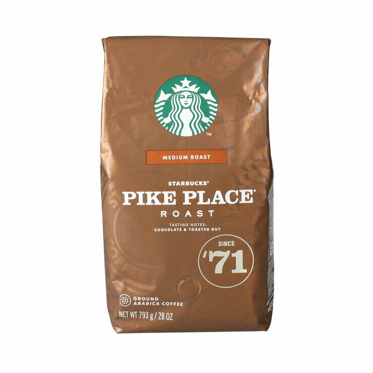 スターバックス パイクプレイスロースト (粉) 793g　STARBUCKS PIKEPLACE ROAST (Ground) 793g