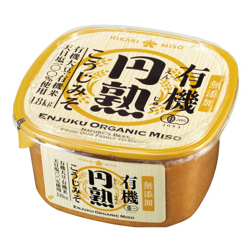 【5と0のつく日限定!ポイント5倍!本日限定!】有機円熟こうじみそ 1.8kg×3SET ORGANIC ENJUKU MISO PASTE 1.8kg×3SET 【5と0のつく日限定!ポイント5倍!本日限定!】有機円熟こうじみそ 1.8kg×3SET ORGANIC ENJUKU MISO PASTE 1.8kg×3SET