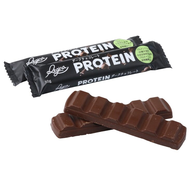 レジーナ プロテインチョコレートバー ダークチョコレート 24本入 Regina Protein Chocolate Bar Dark Chocolate 24pc