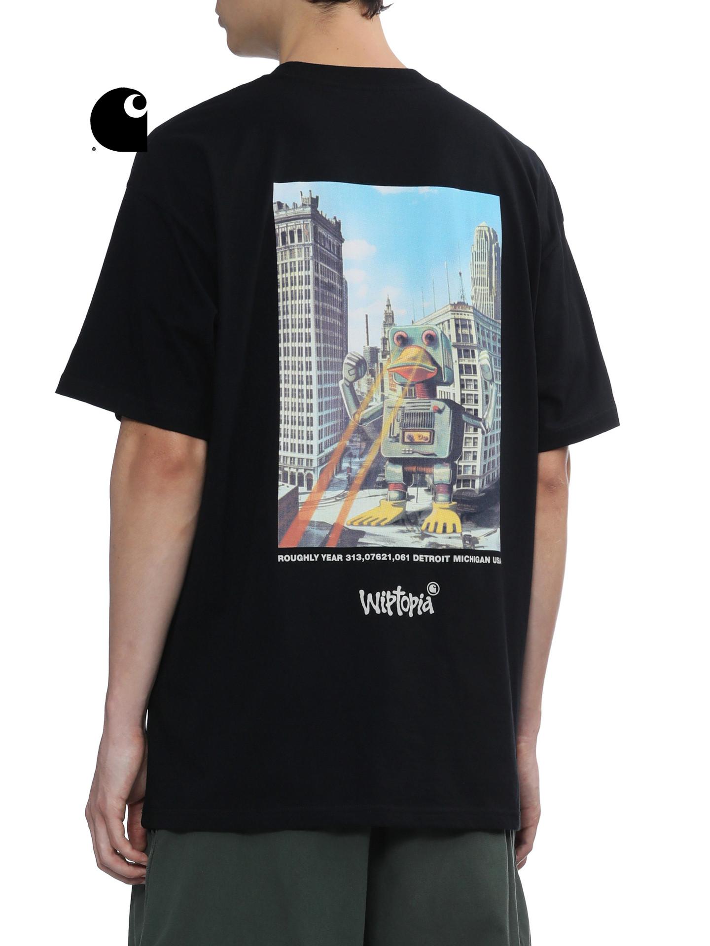 【並行輸入品】【本日限定 限定販売！】Carhartt WIP Tシャツ メンズ 漫画印刷 BH8530