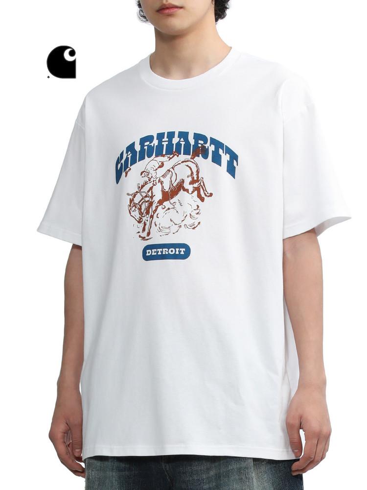乐天商城 - 【並行輸入品】【本日限定 ポイント最大9倍!お買い物マラソン！】Carhartt WIP フード付Tシャツ メンズ ロゴ付き